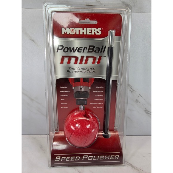 Mothers PowerBall Mini Speed Polisher The Versatile Polishing Tool - Picture 1 of 2